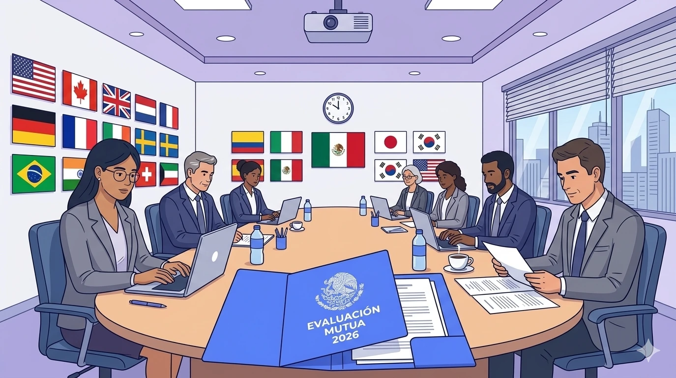 Evaluación GAFI a México - Contexto de la reforma reglamento LFPIORPI 2026 antilavado