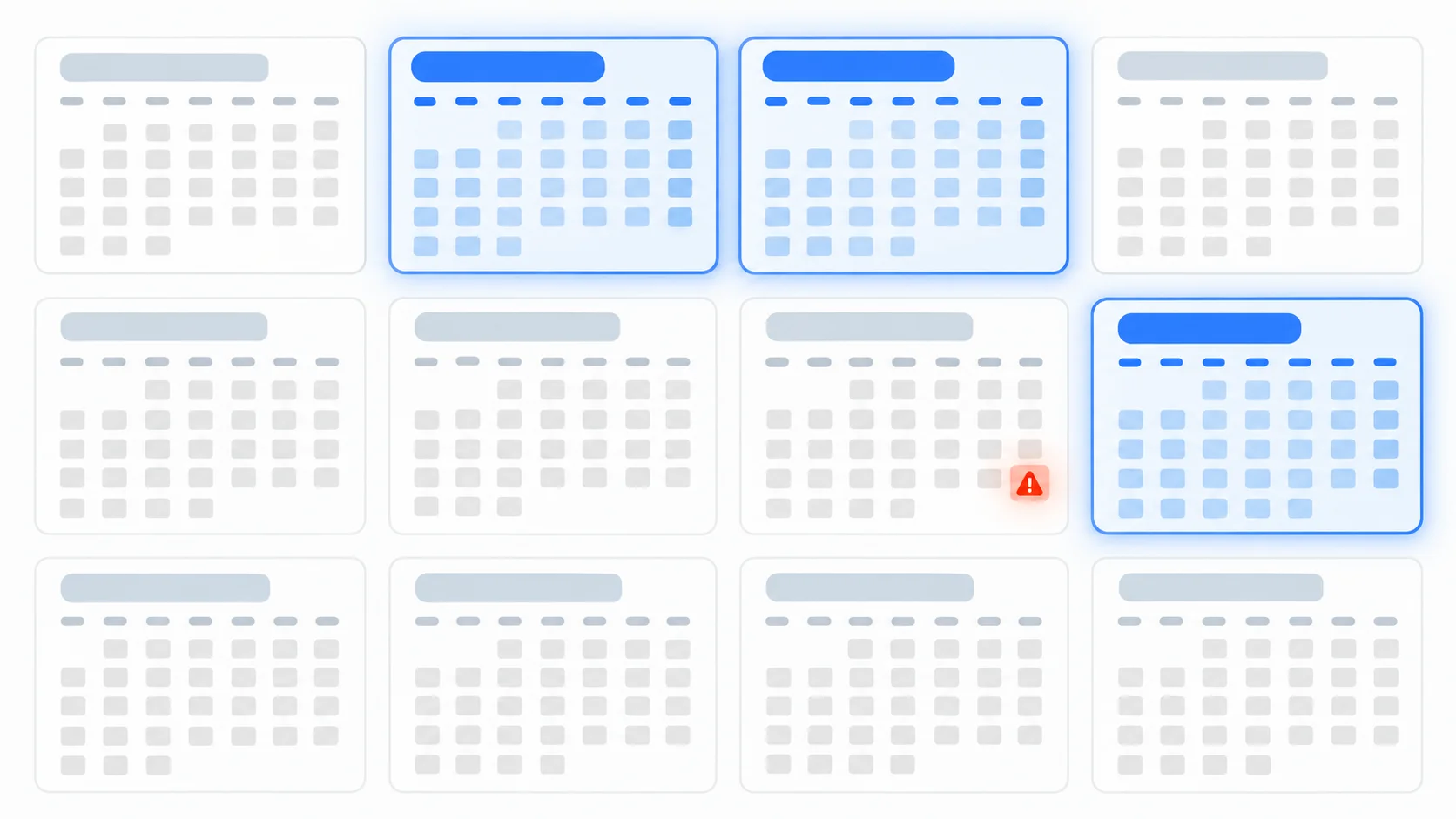 Calendario de 2027 con febrero, marzo y junio resaltados y una advertencia sobre el último domingo de mayo
